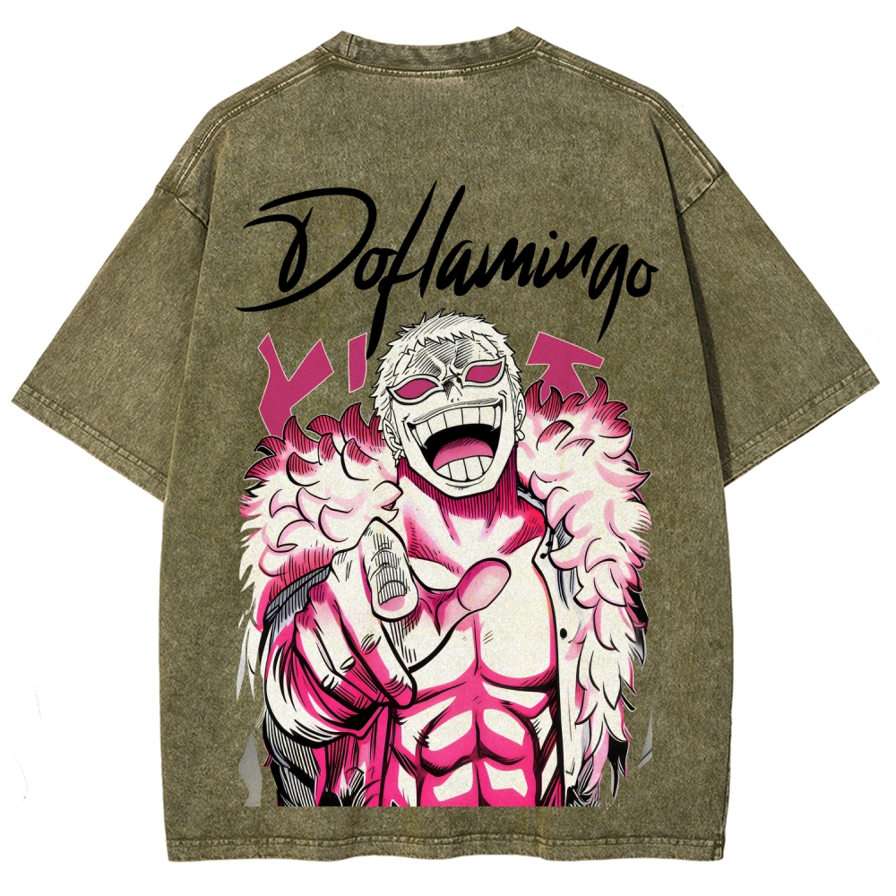 One Piece Unisex Fit Washed T-Shirt 2603014196