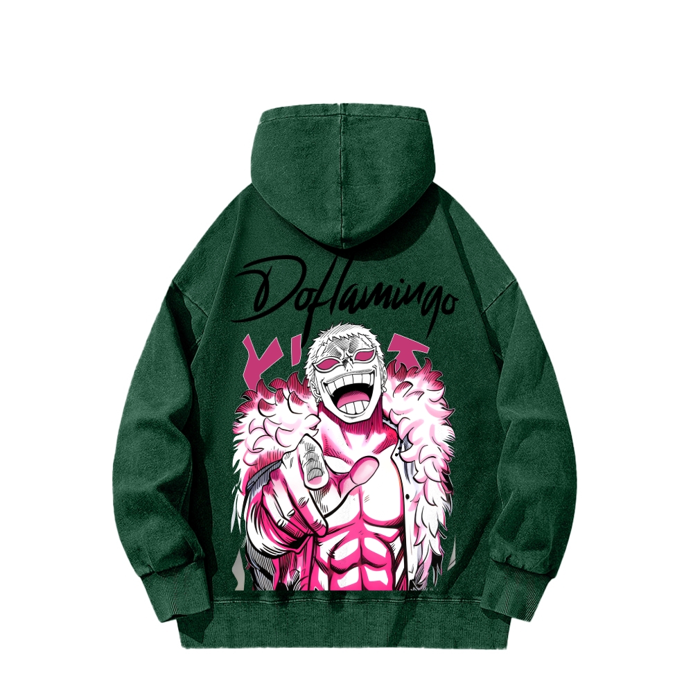 One Piece Unisex Washed Hoodie 2603014197