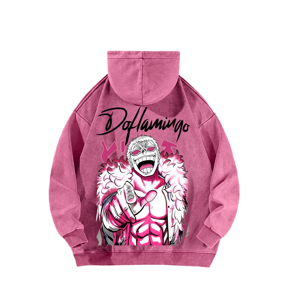 One Piece Unisex Washed Hoodie 2603014197