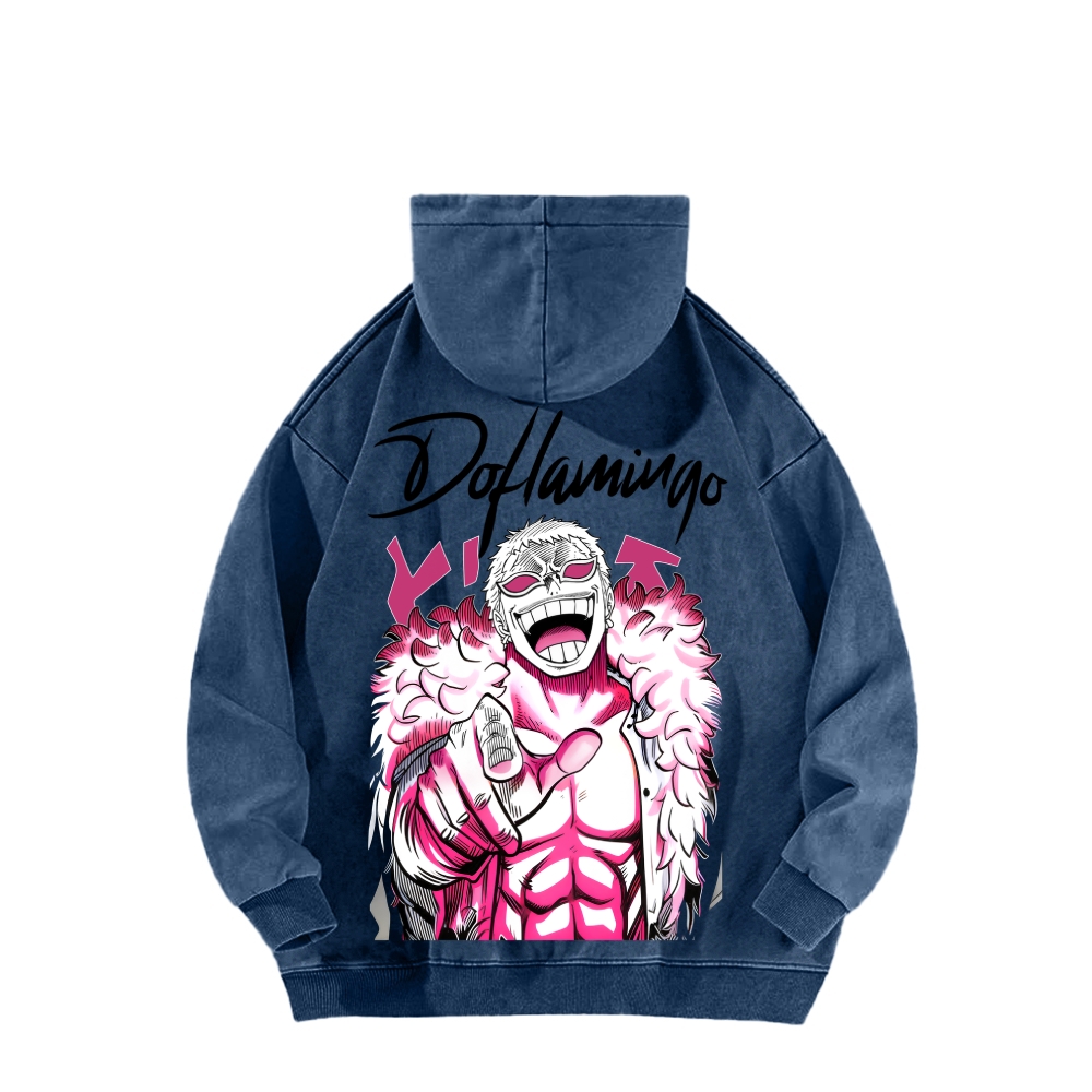 One Piece Unisex Washed Hoodie 2603014197