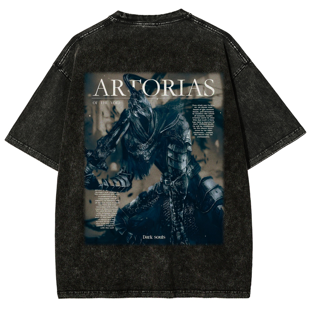 Dark Souls Unisex Fit Washed T-Shirt 2603015176