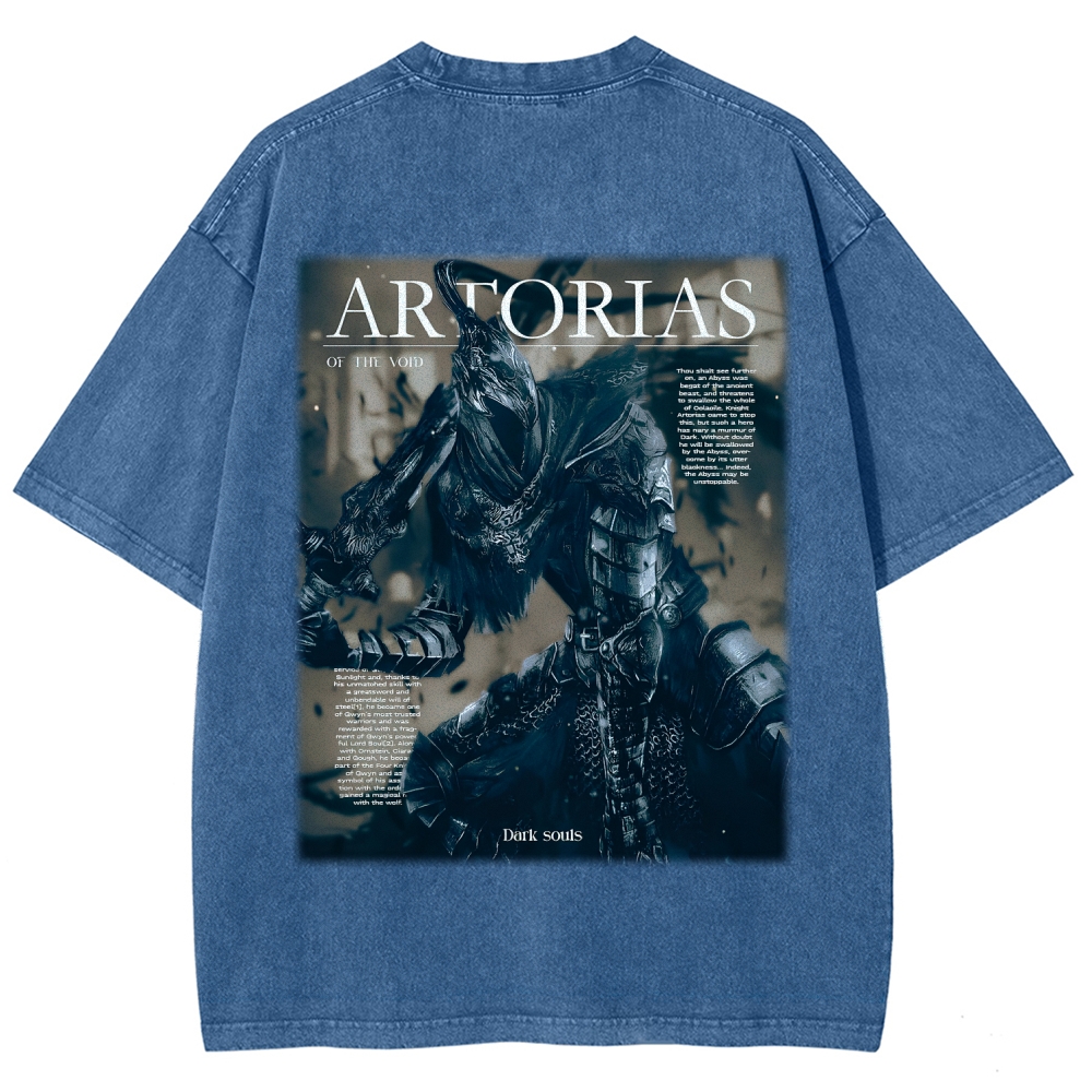 Dark Souls Unisex Fit Washed T-Shirt 2603015176