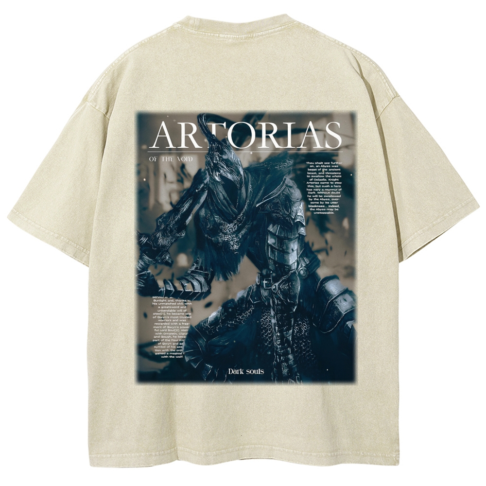 Dark Souls Unisex Fit Washed T-Shirt 2603015176