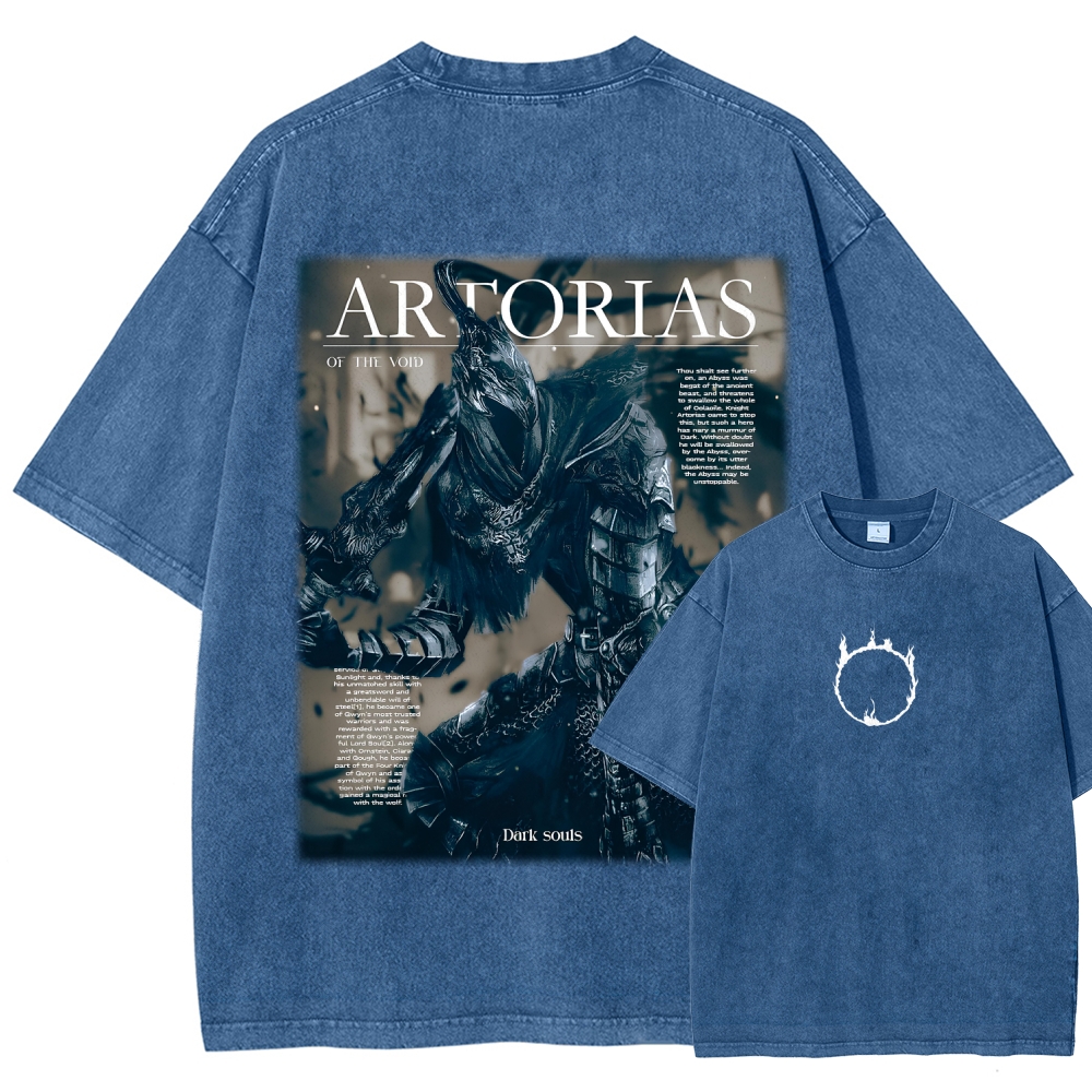 Dark Souls Unisex Fit Washed T-Shirt 2603015176