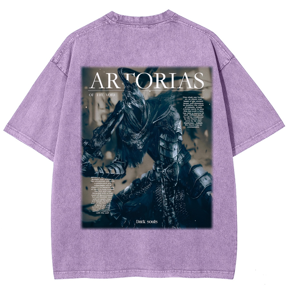 Dark Souls Unisex Fit Washed T-Shirt 2603015176