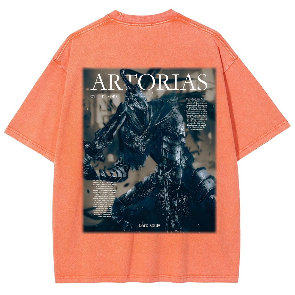 Dark Souls Unisex Fit Washed T-Shirt 2603015176