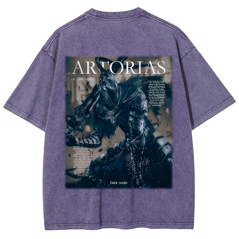 Dark Souls Unisex Fit Washed T-Shirt 2603015176