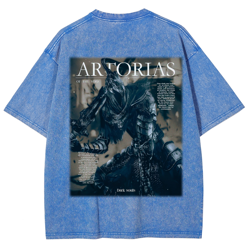 Dark Souls Unisex Fit Washed T-Shirt 2603015176