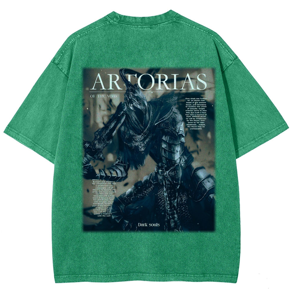 Dark Souls Unisex Fit Washed T-Shirt 2603015176