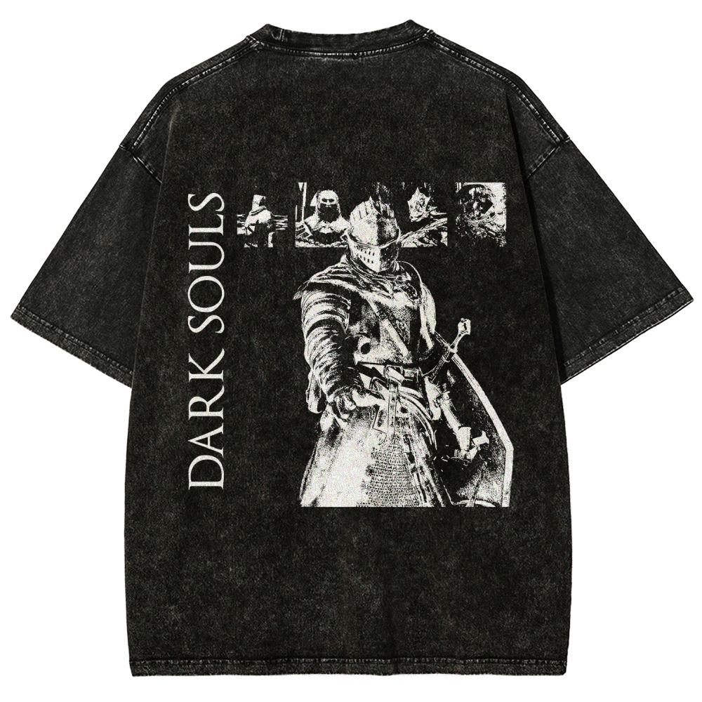 Dark Souls Unisex Fit Washed T-Shirt 2603015190