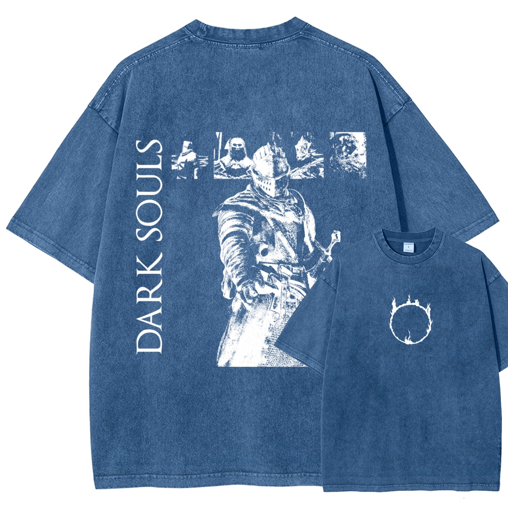 Dark Souls Unisex Fit Washed T-Shirt 2603015190