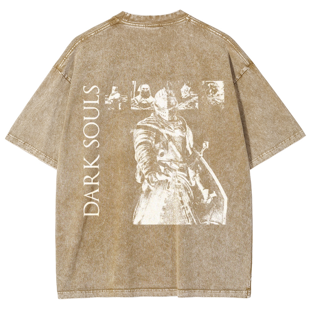 Dark Souls Unisex Fit Washed T-Shirt 2603015190