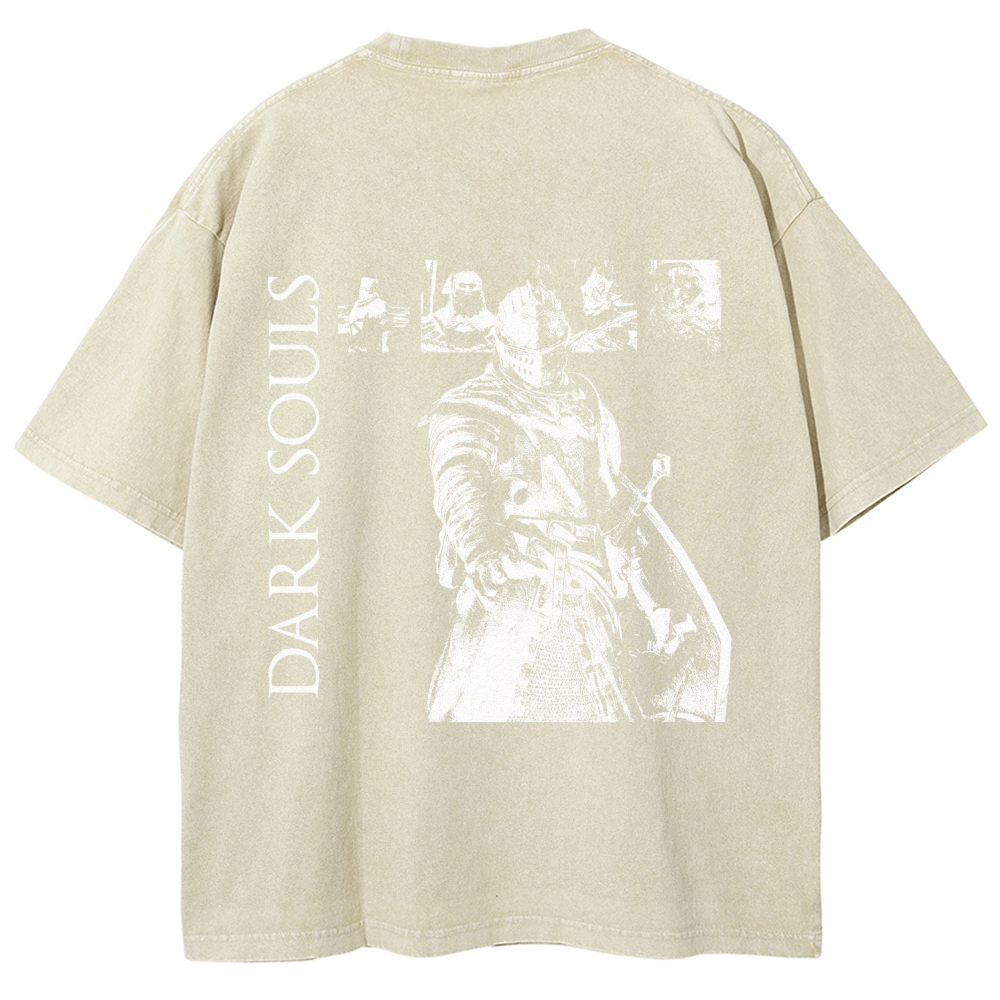 Dark Souls Unisex Fit Washed T-Shirt 2603015190