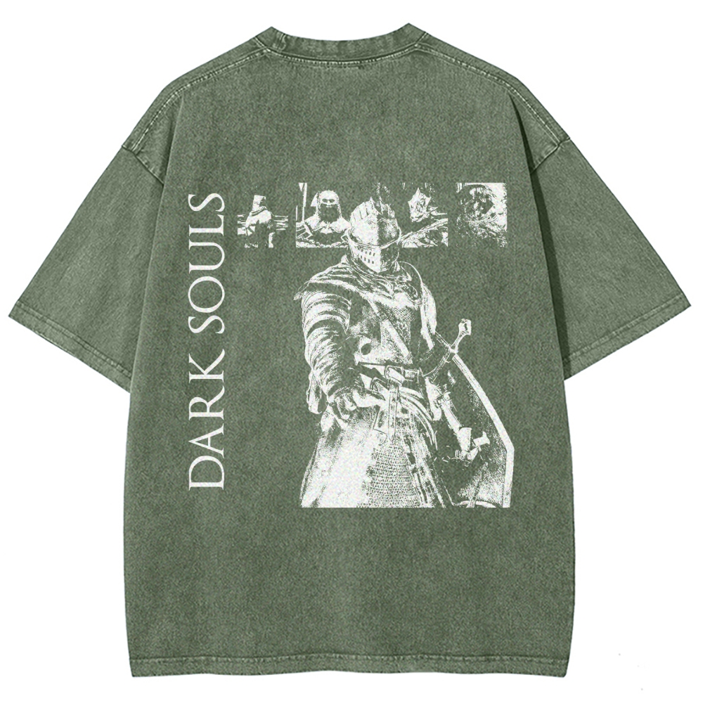 Dark Souls Unisex Fit Washed T-Shirt 2603015190