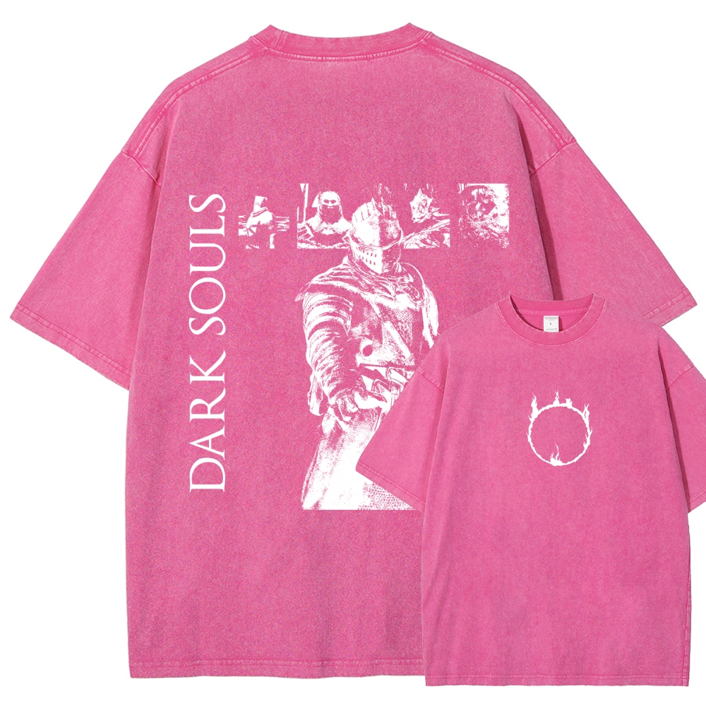 Dark Souls Unisex Fit Washed T-Shirt 2603015190