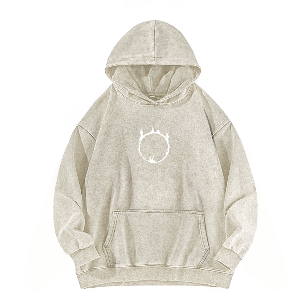 Dark Souls Unisex Washed Hoodie 2603015512