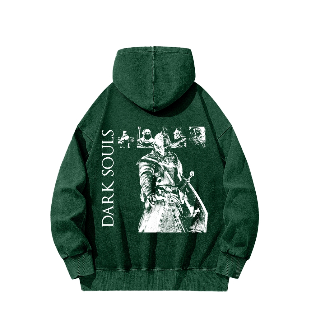 Dark Souls Unisex Washed Hoodie 2603015513