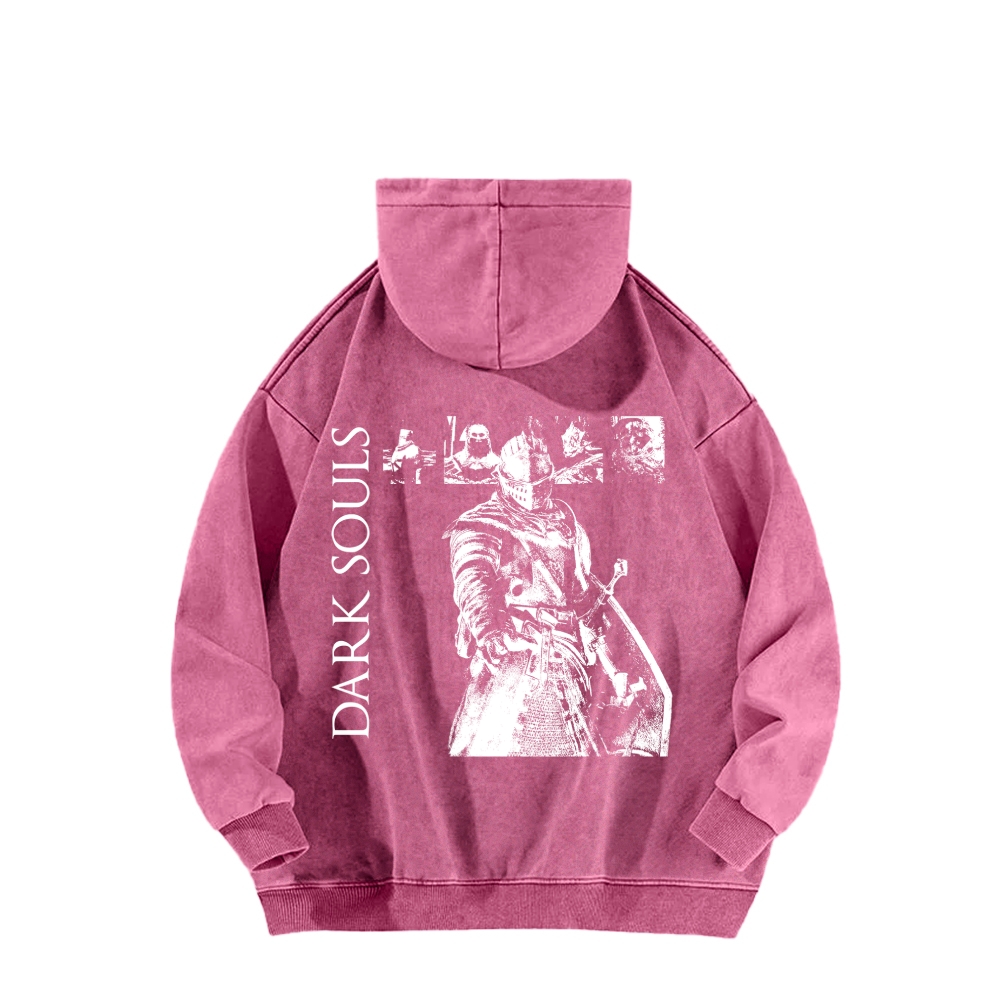 Dark Souls Unisex Washed Hoodie 2603015513