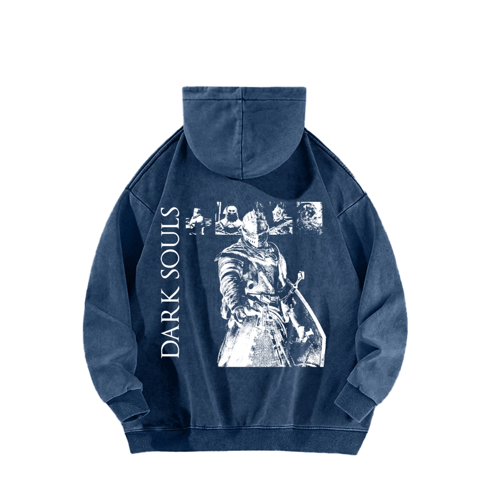 Dark Souls Unisex Washed Hoodie 2603015513