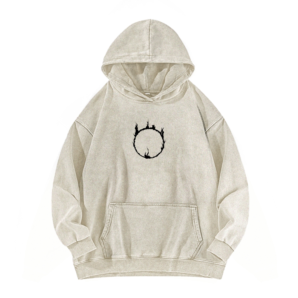 Dark Souls Unisex Washed Hoodie 2603015521