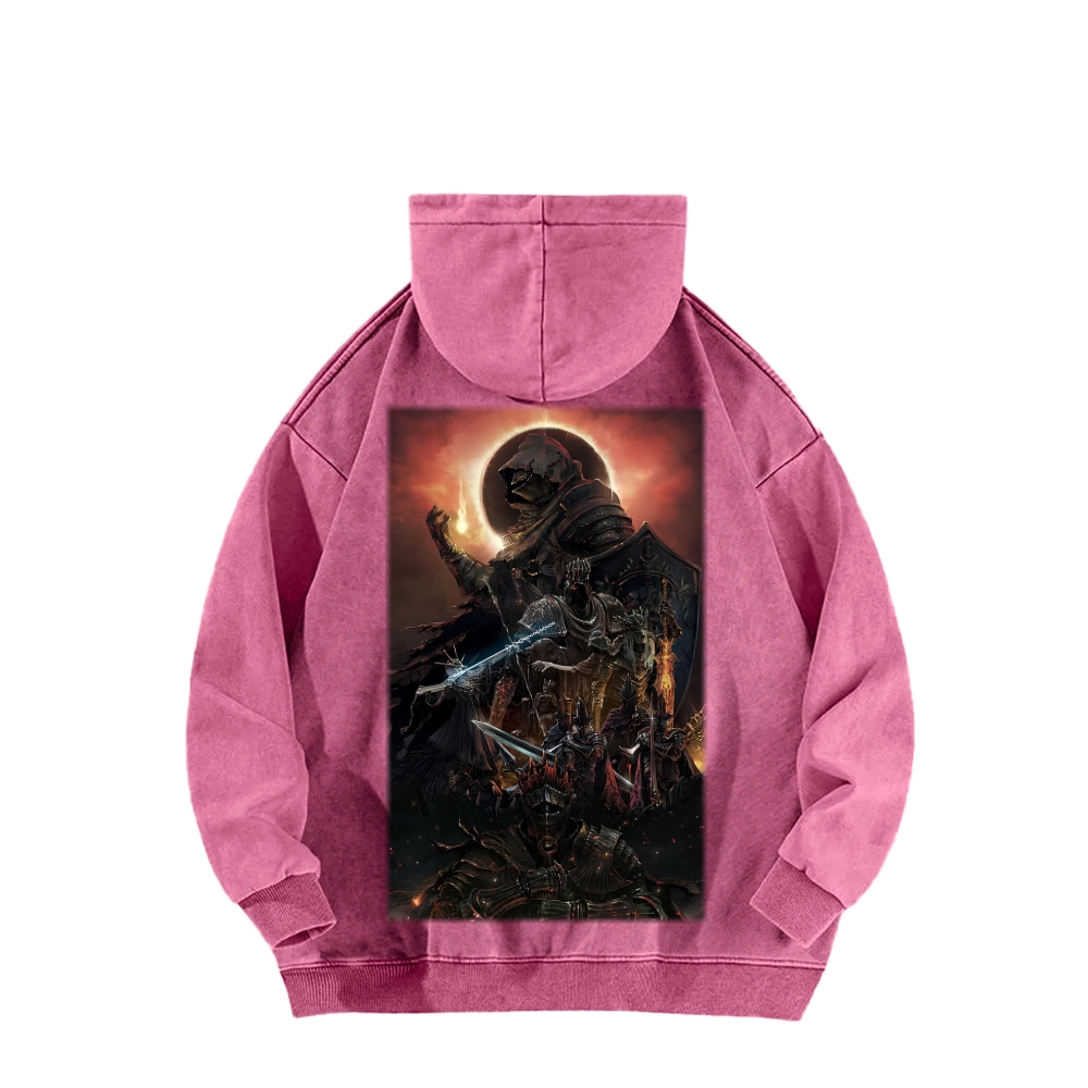 Dark Souls Unisex Washed Hoodie 2603015521