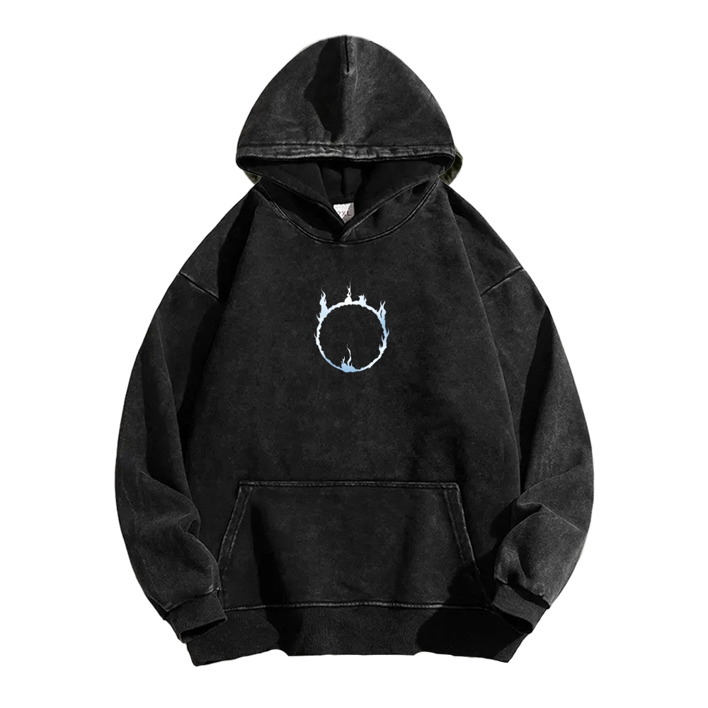 Dark Souls Unisex Washed Hoodie 2603015541