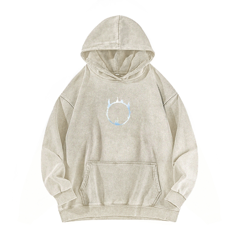 Dark Souls Unisex Washed Hoodie 2603015541