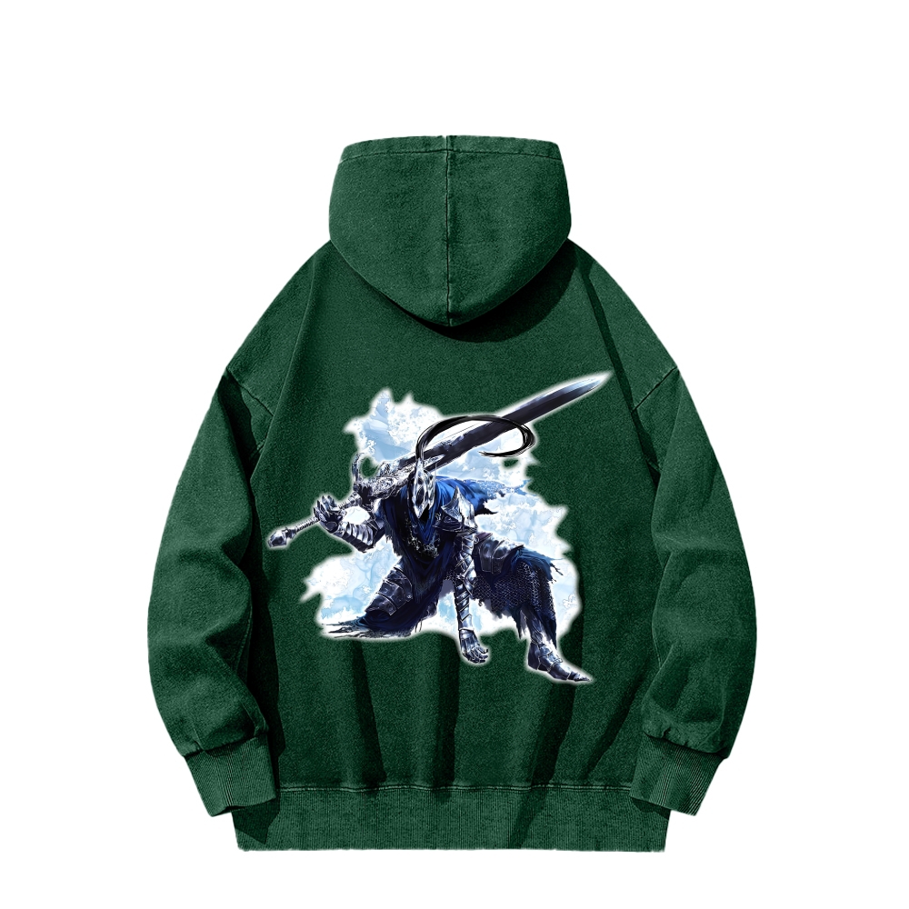 Dark Souls Unisex Washed Hoodie 2603015541