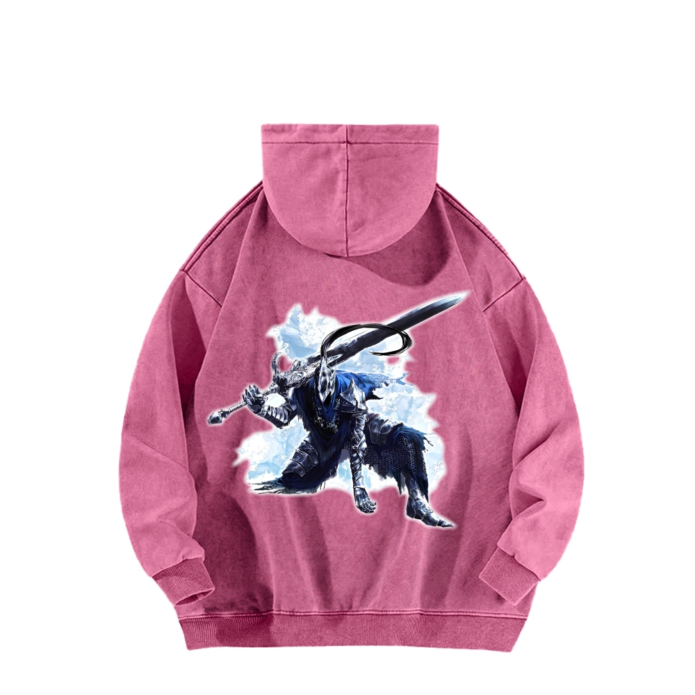 Dark Souls Unisex Washed Hoodie 2603015541