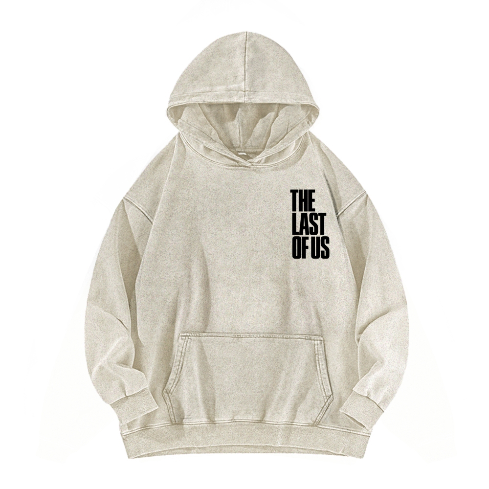 The Last of Us Unisex Washed Hoodie 2603015913