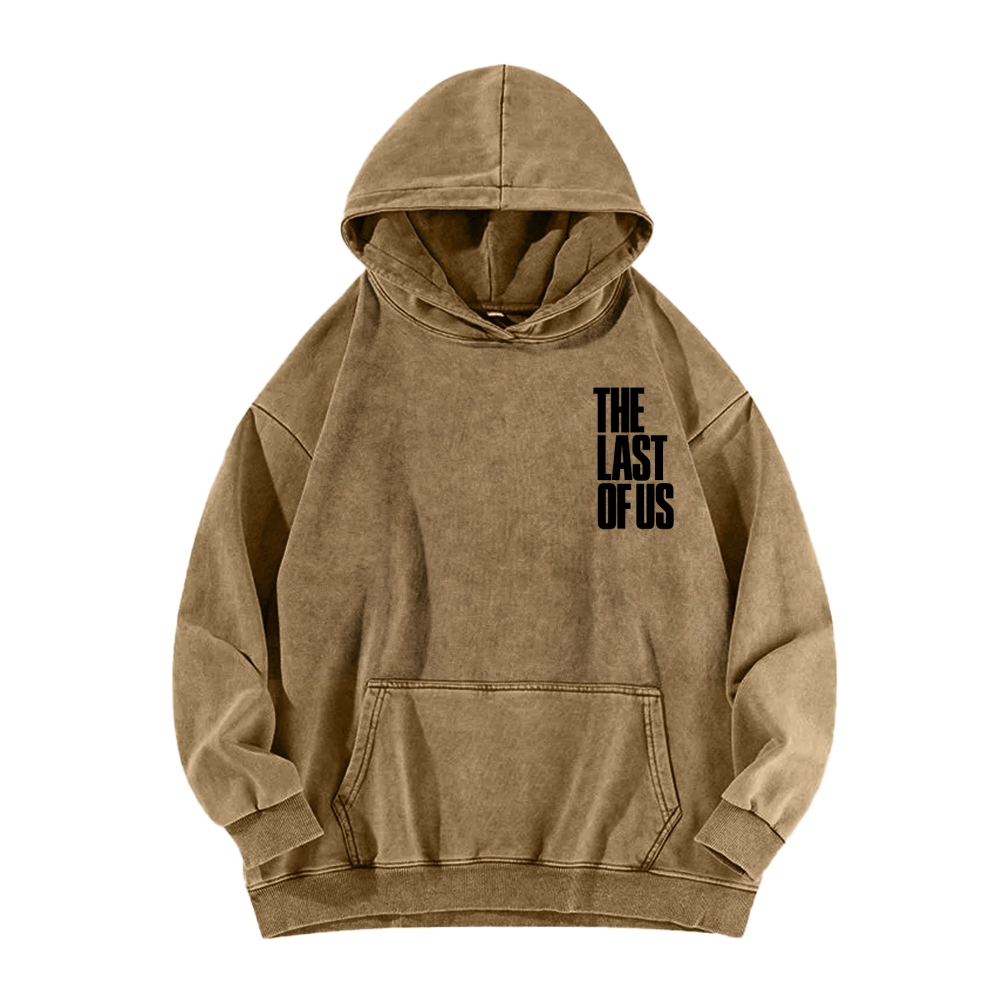 The Last of Us Unisex Washed Hoodie 2603015913