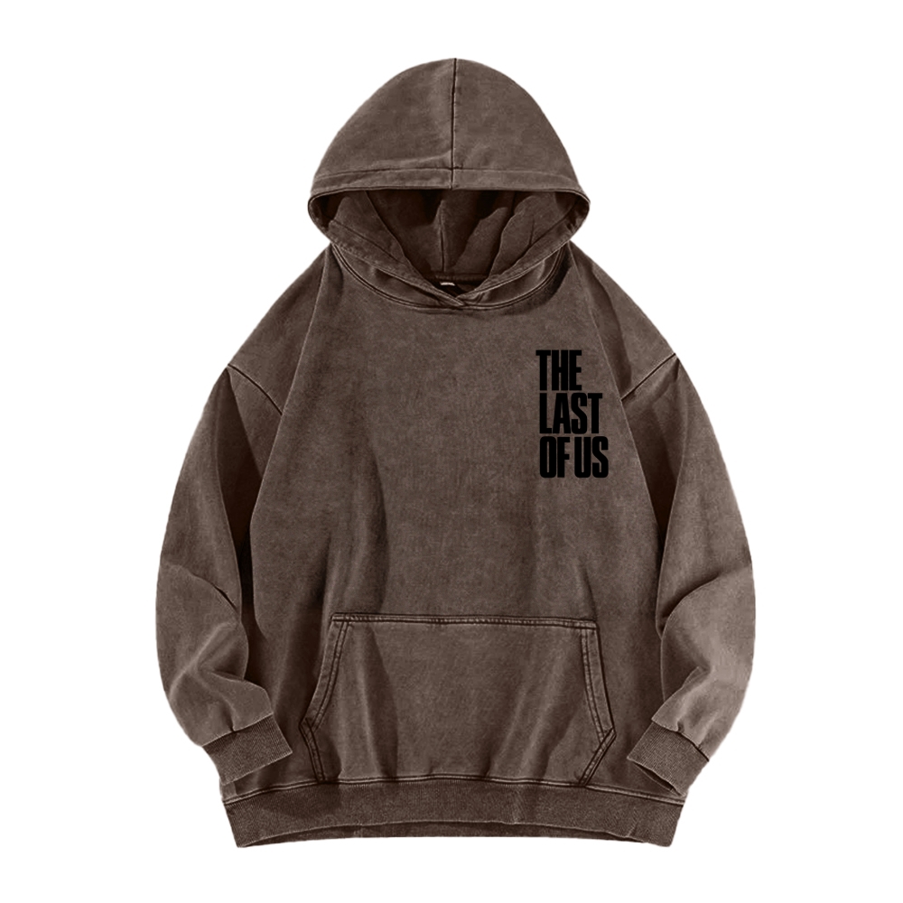The Last of Us Unisex Washed Hoodie 2603015913