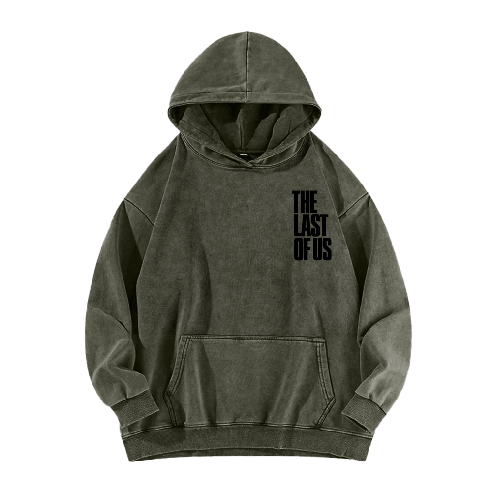 The Last of Us Unisex Washed Hoodie 2603015913