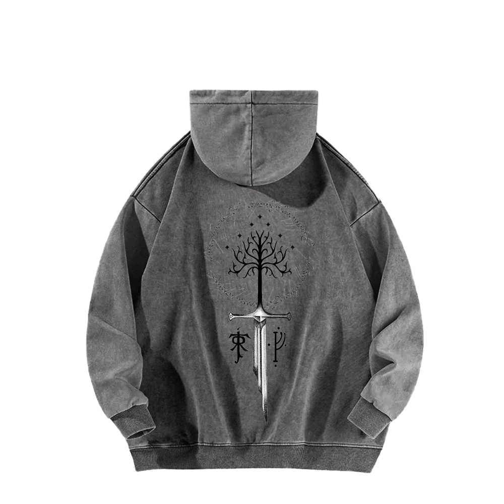 Unisex Washed Hoodie 2603016900