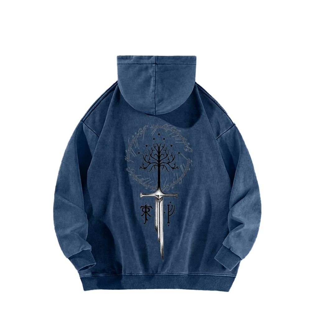 Unisex Washed Hoodie 2603016900