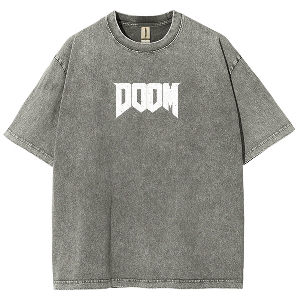 DOOM Unisex Fit Washed T-Shirt 2603016949