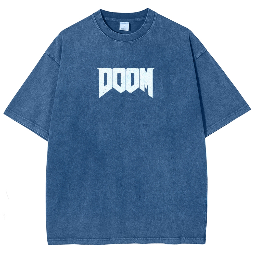 DOOM Unisex Fit Washed T-Shirt 2603016949