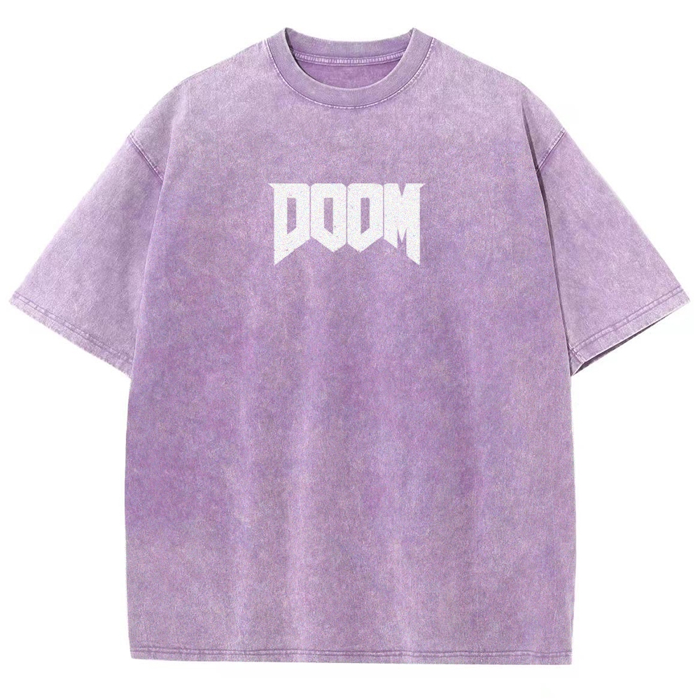 DOOM Unisex Fit Washed T-Shirt 2603016949