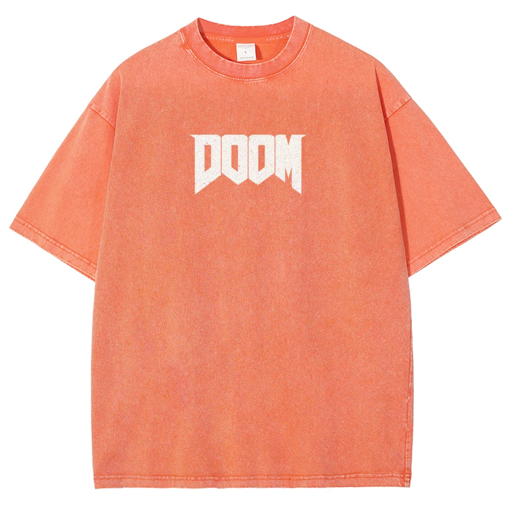 DOOM Unisex Fit Washed T-Shirt 2603016949