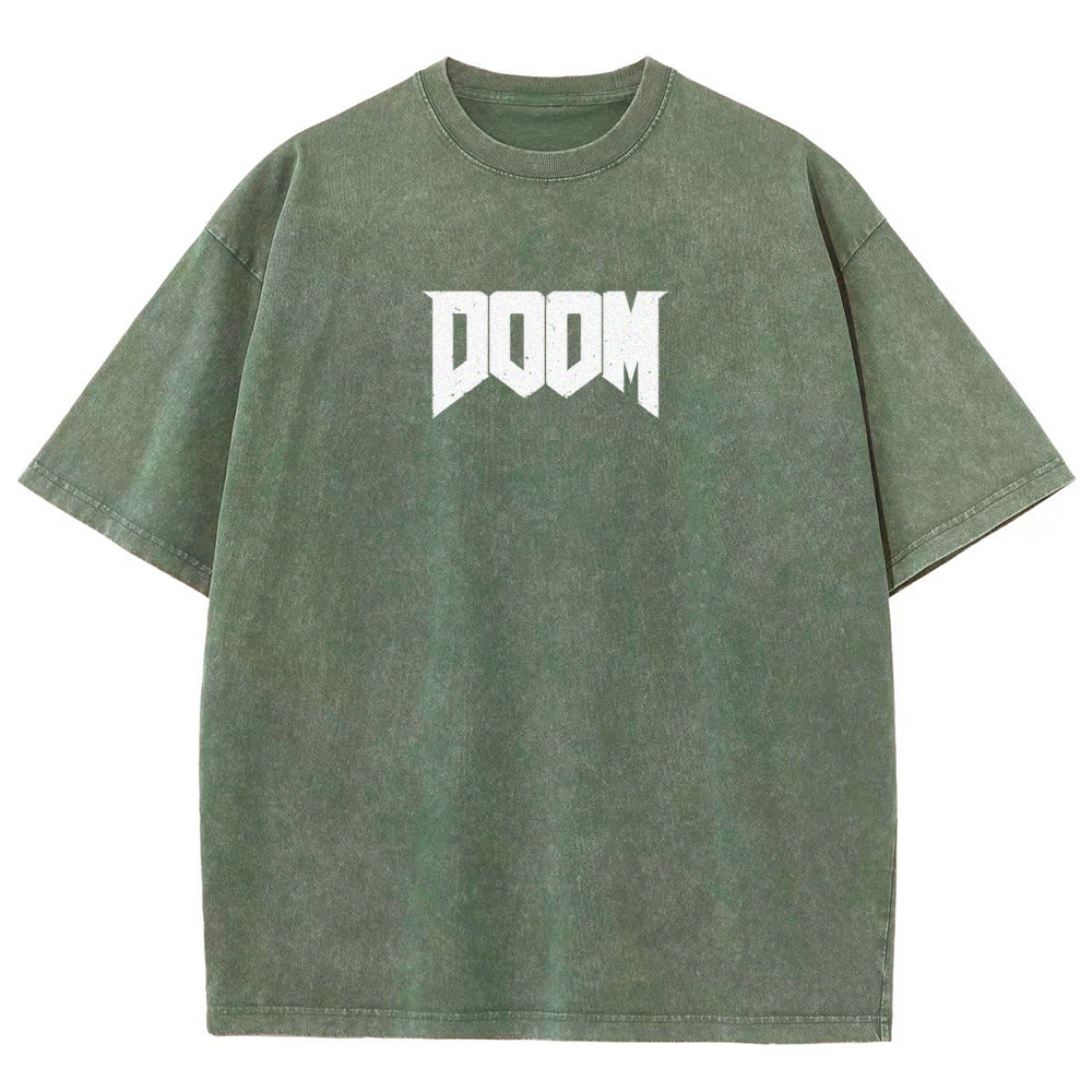 DOOM Unisex Fit Washed T-Shirt 2603016949
