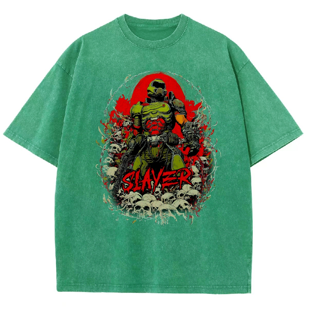 DOOM Unisex Fit Washed T-Shirt 2603016974