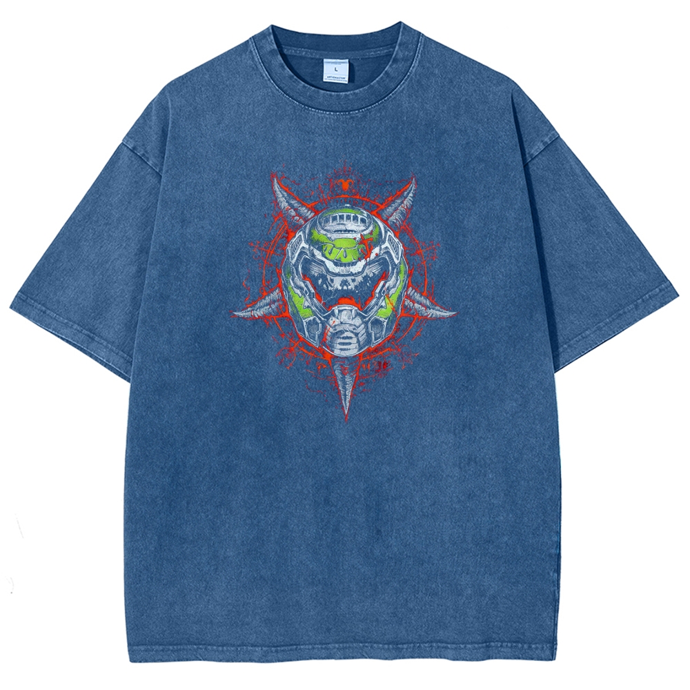 DOOM Unisex Fit Washed T-Shirt 2603017014