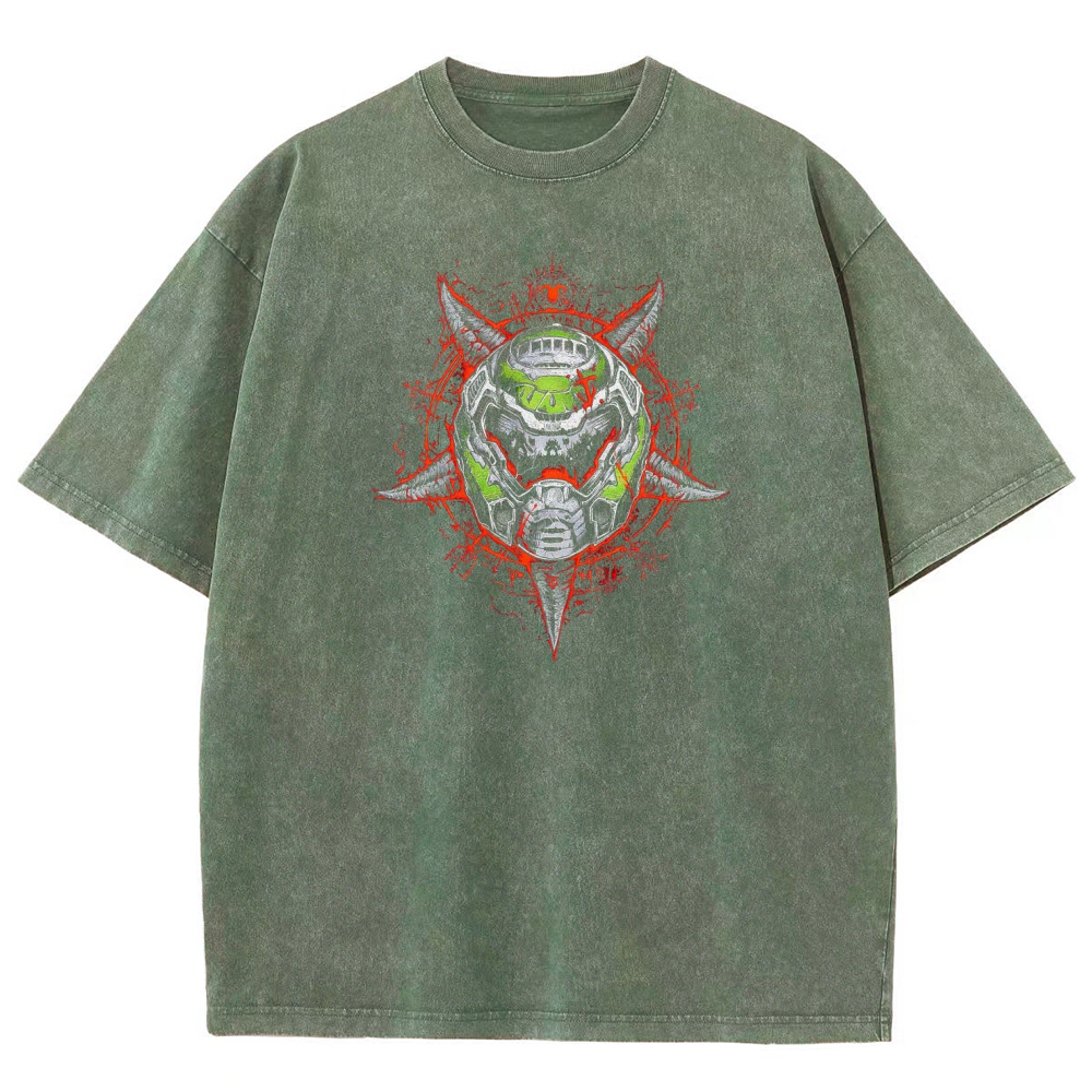 DOOM Unisex Fit Washed T-Shirt 2603017014