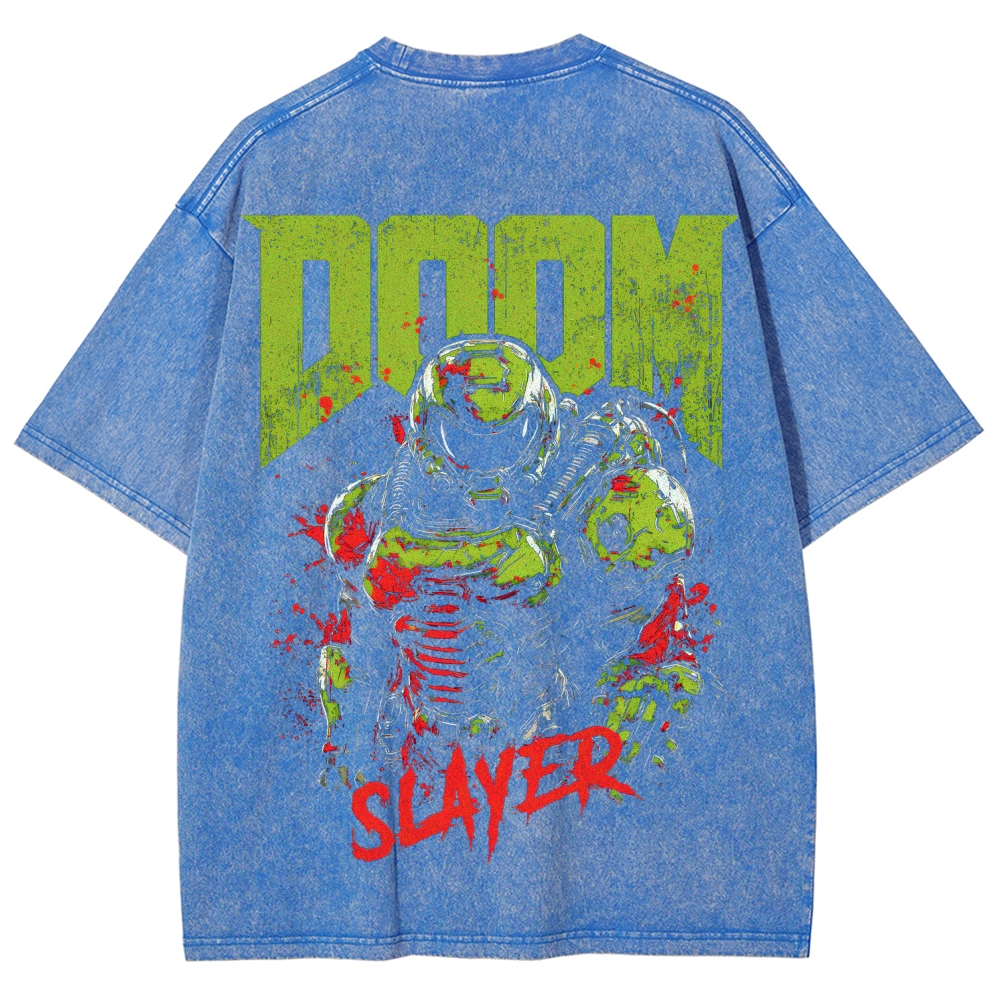 DOOM Unisex Fit Washed T-Shirt 2603017014