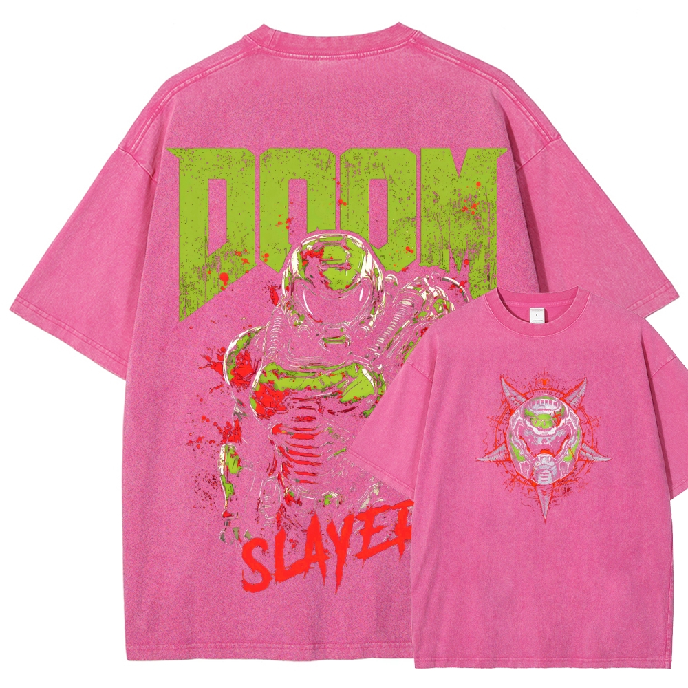 DOOM Unisex Fit Washed T-Shirt 2603017014