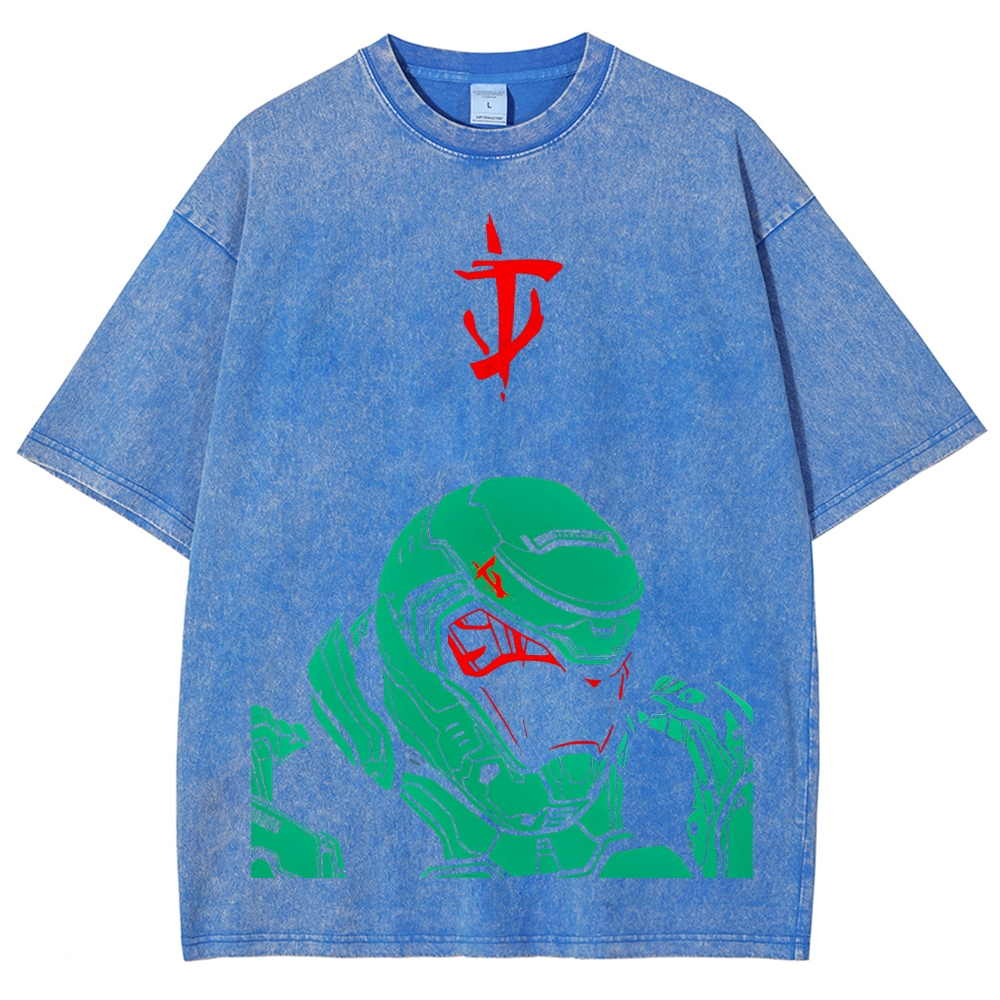 DOOM Unisex Fit Washed T-Shirt 2603017146