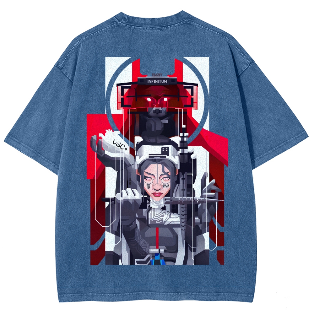 Marathon Unisex Fit Washed T-Shirt 2603017744