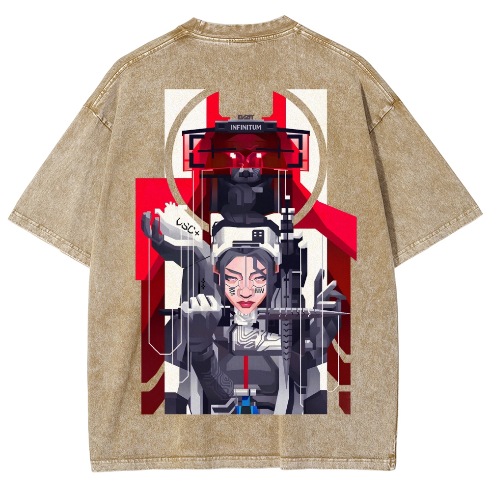 Marathon Unisex Fit Washed T-Shirt 2603017744