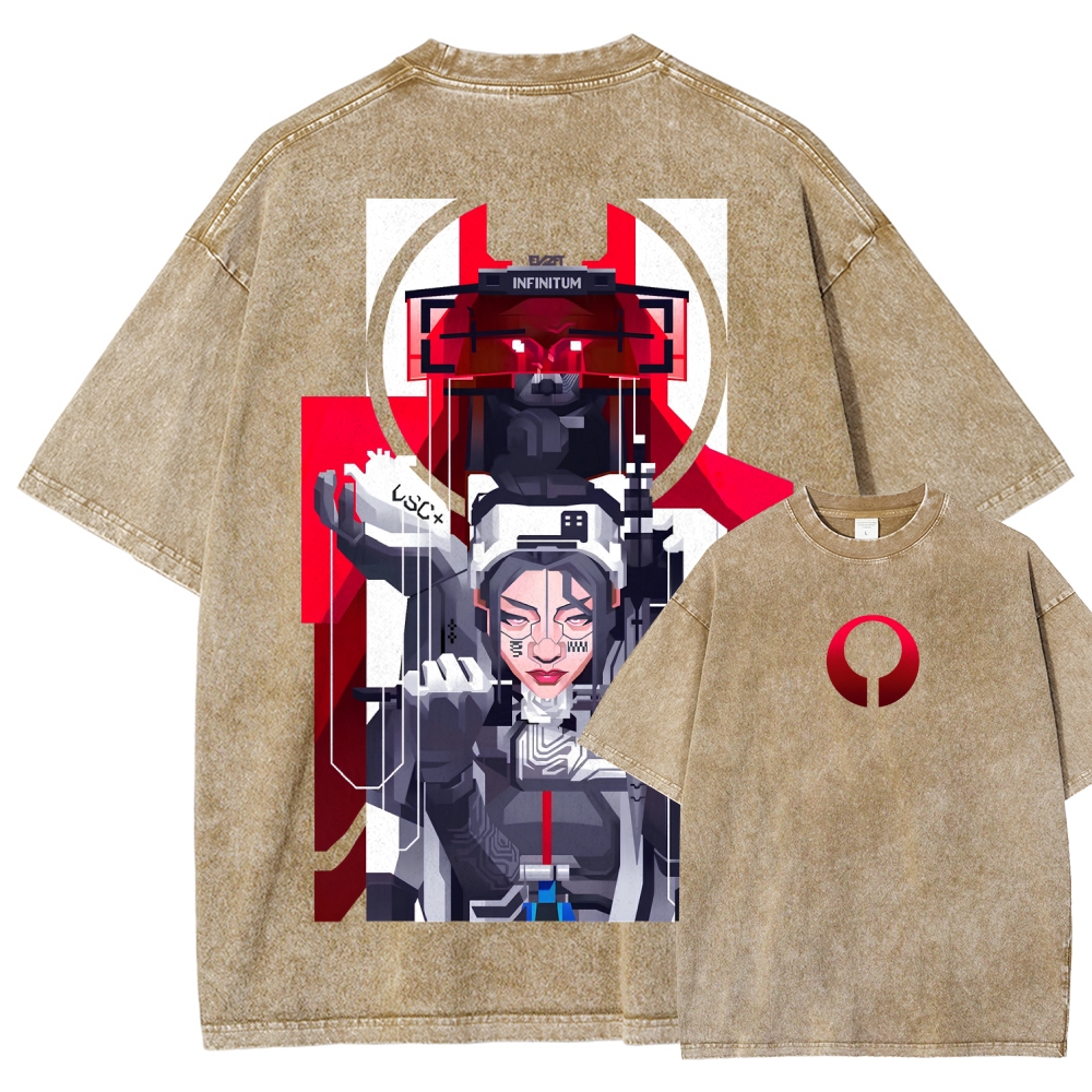 Marathon Unisex Fit Washed T-Shirt 2603017744