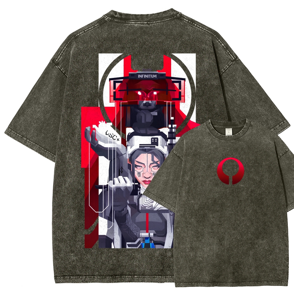 Marathon Unisex Fit Washed T-Shirt 2603017744